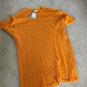 H&M crochet cotton dress